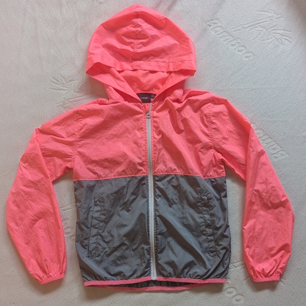 10/12 neon windbreaker jacket